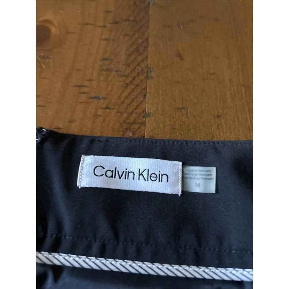 Calvin Klein Black Skirt Size 14 NWT